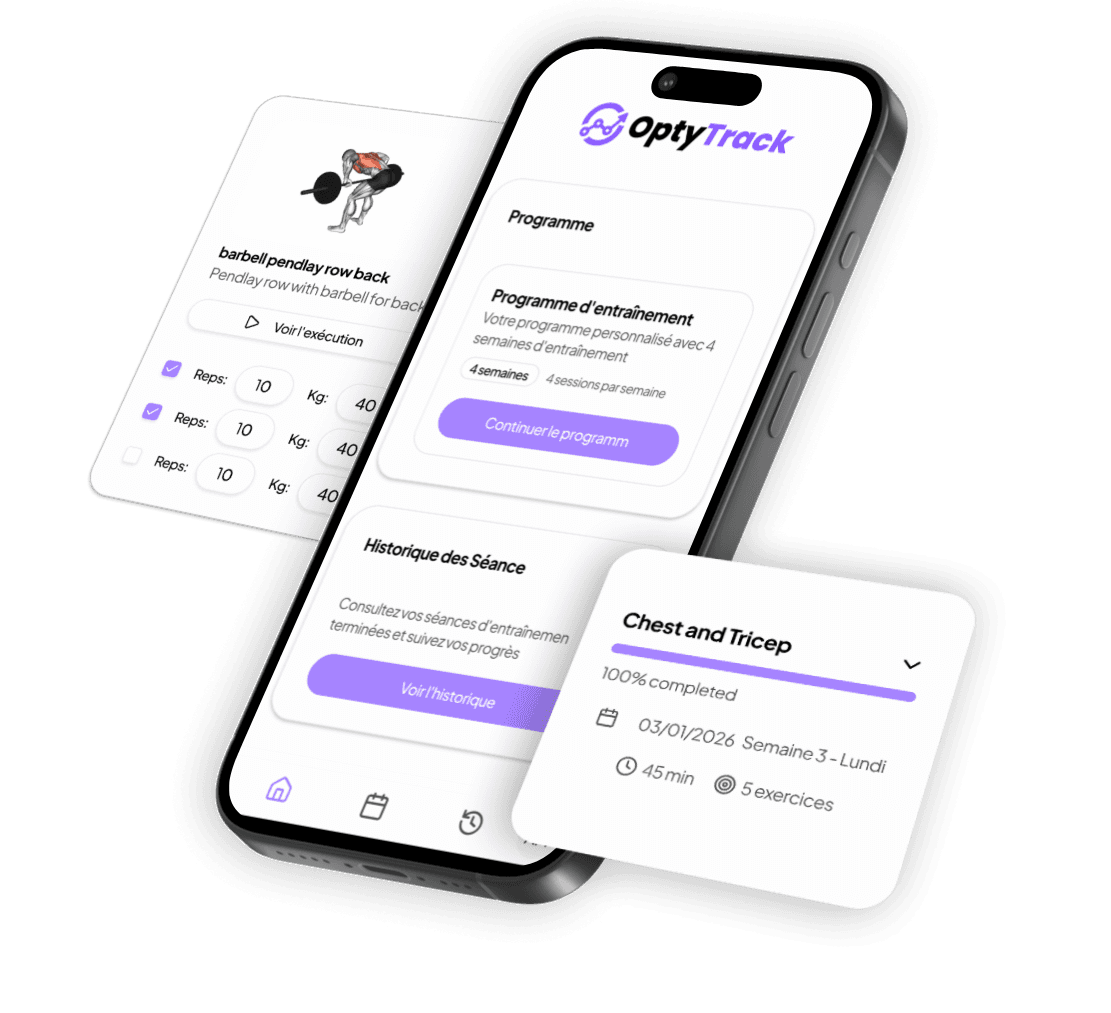 OptyTrack main app